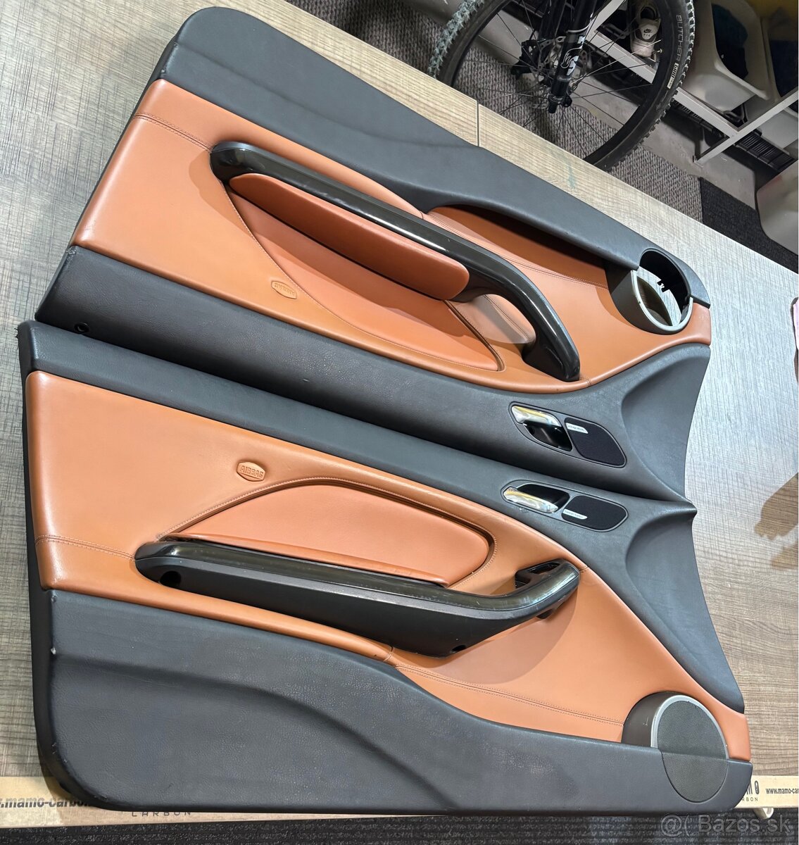 Predám kompletný kožený interiér BMW E46 M3 Cabrio - 4