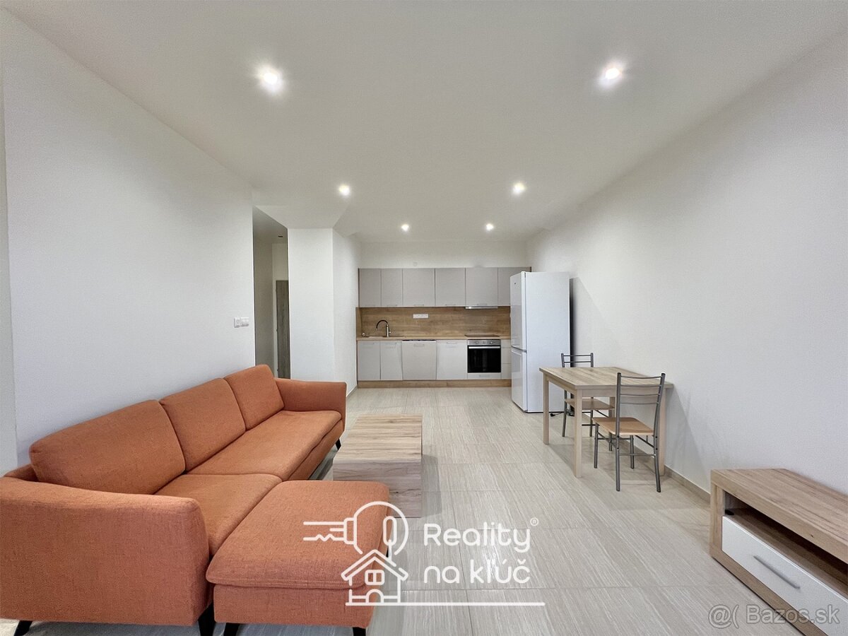 Na prenájom elegantný zariadený 1-izbový byt pri stanici NZ - 4