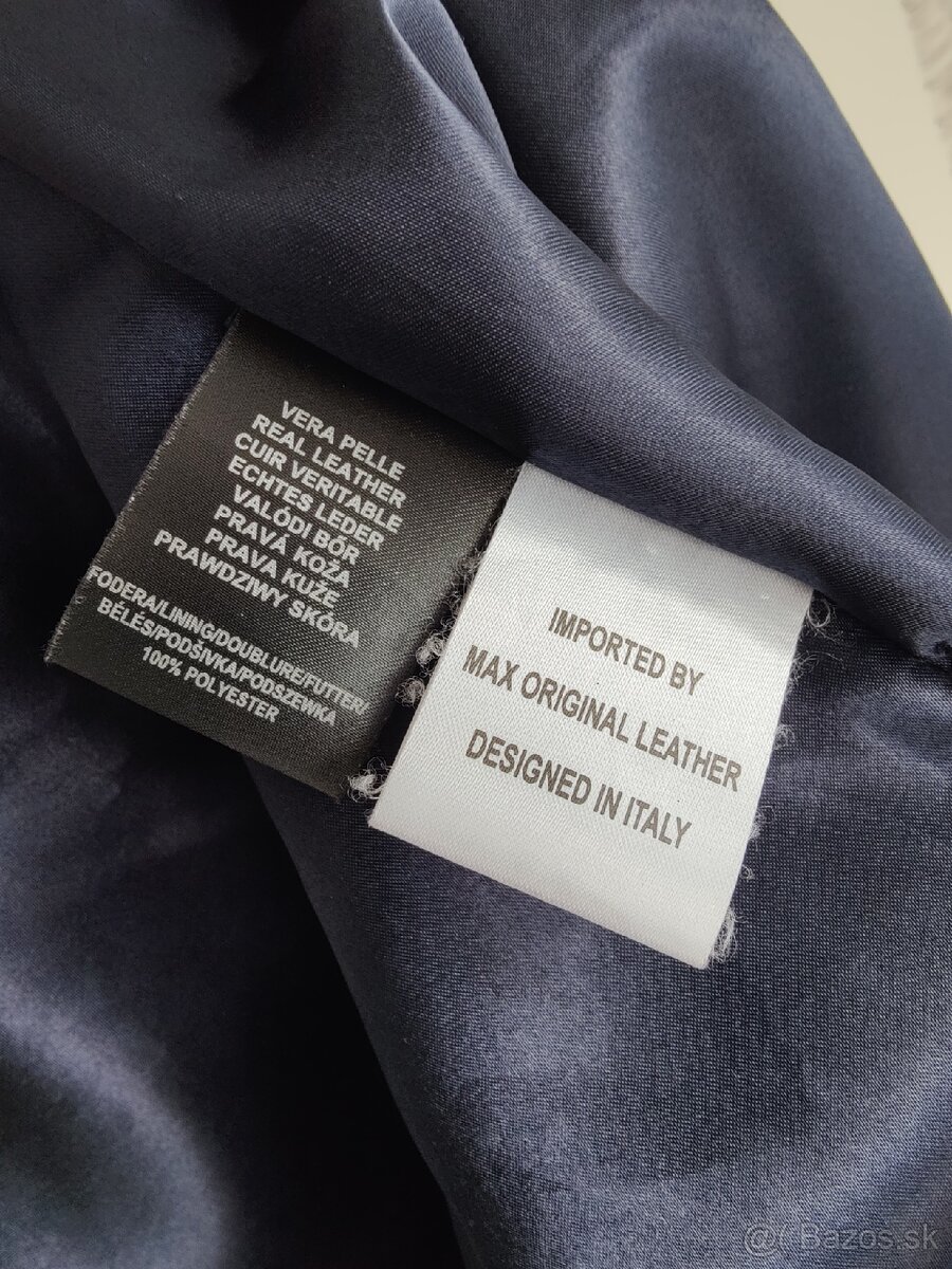 Dámsky kožený kabát veľ. XXL-XXXL - 4