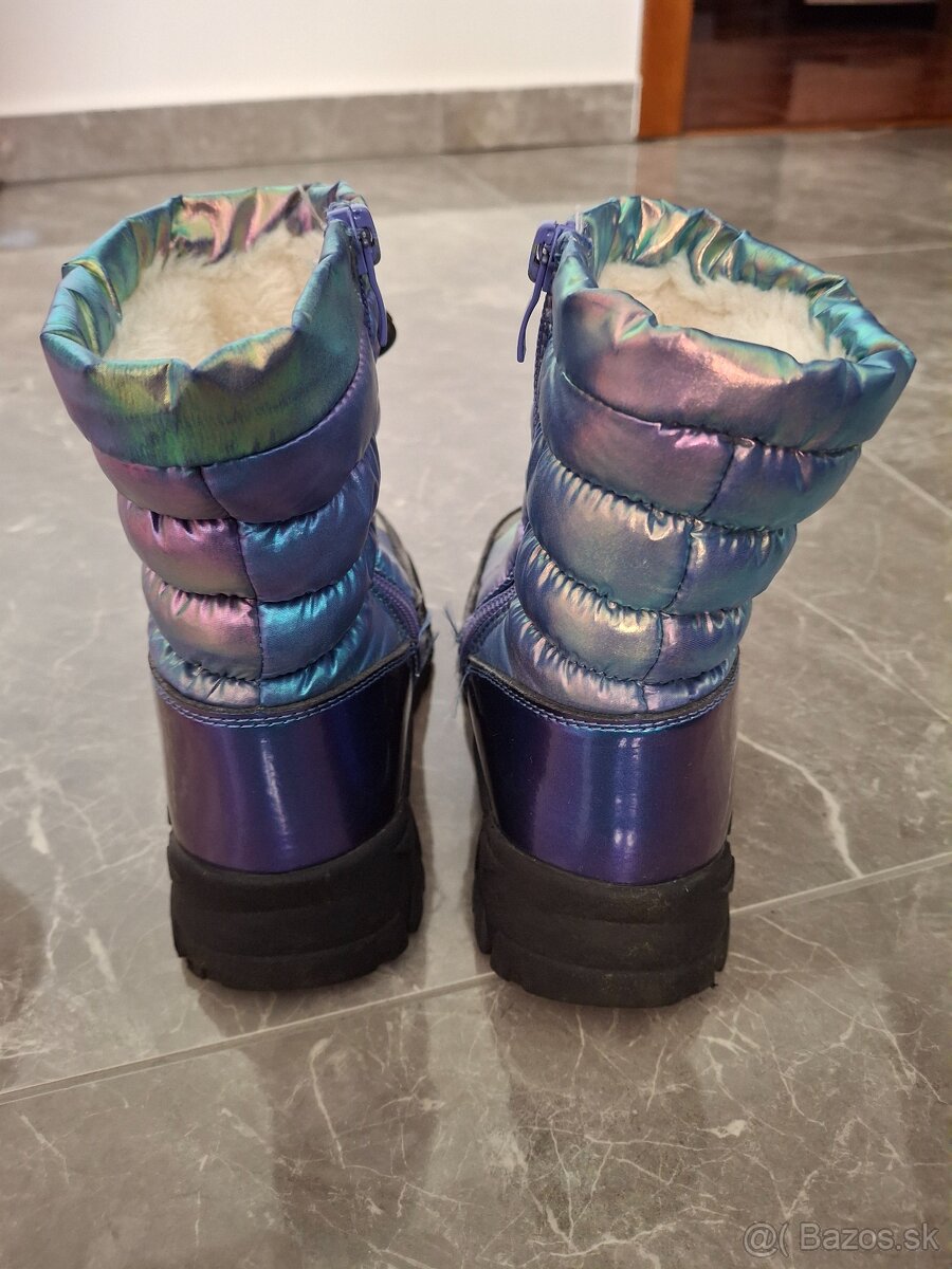 Zimné čižmy/snehule nelli blue 28 - 4