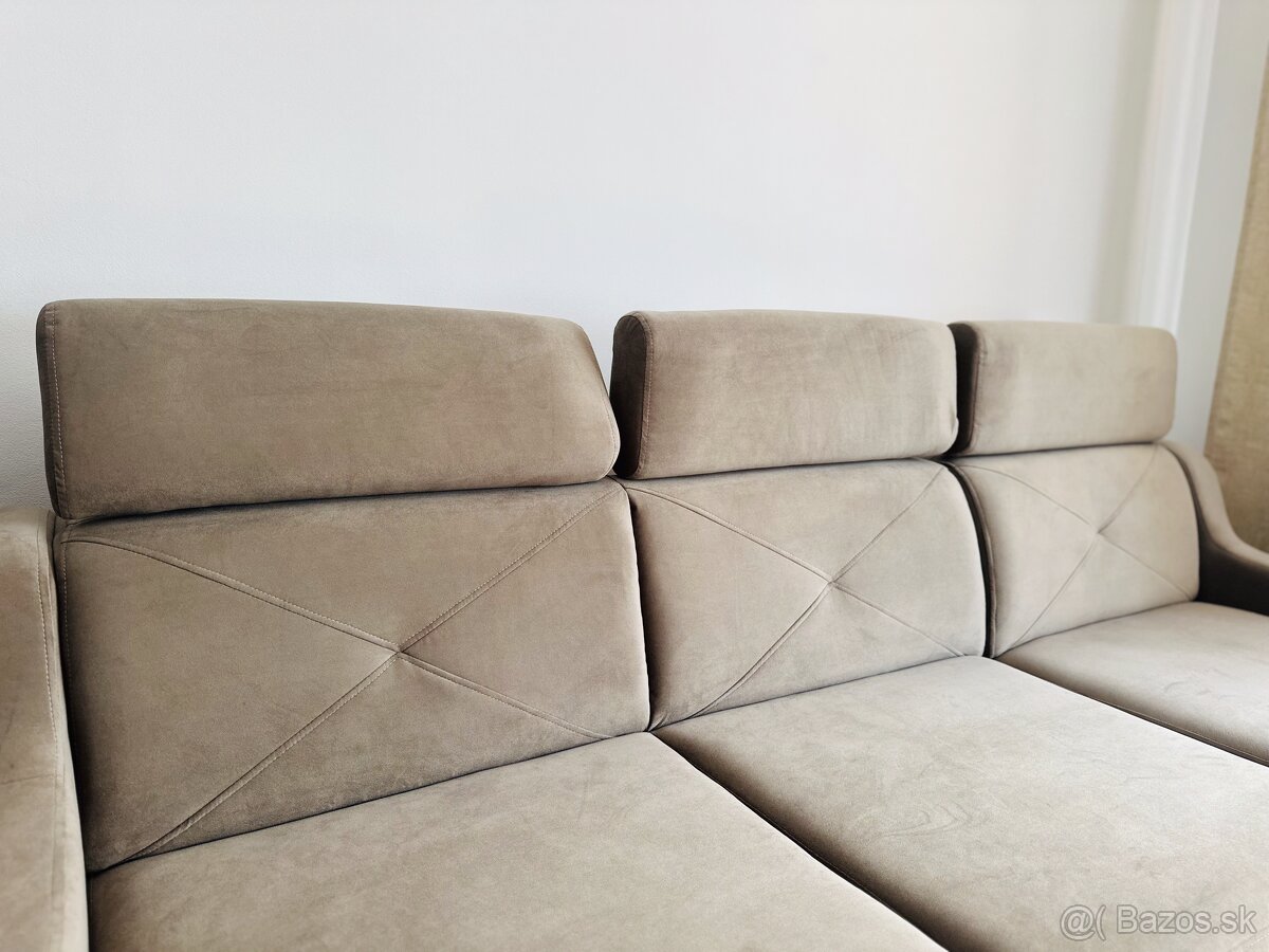 Predám gauč v záruke- nepoužívaný - 4