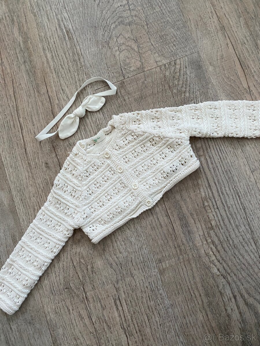 Háčkovaná detská súprava/ set oblečenia veľ. 68 - 4