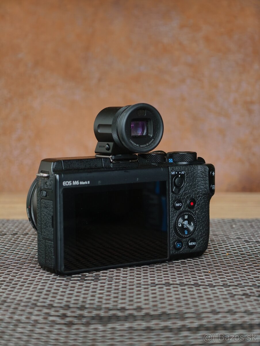 Canon M6 Mark II + príslušenstvo - 4