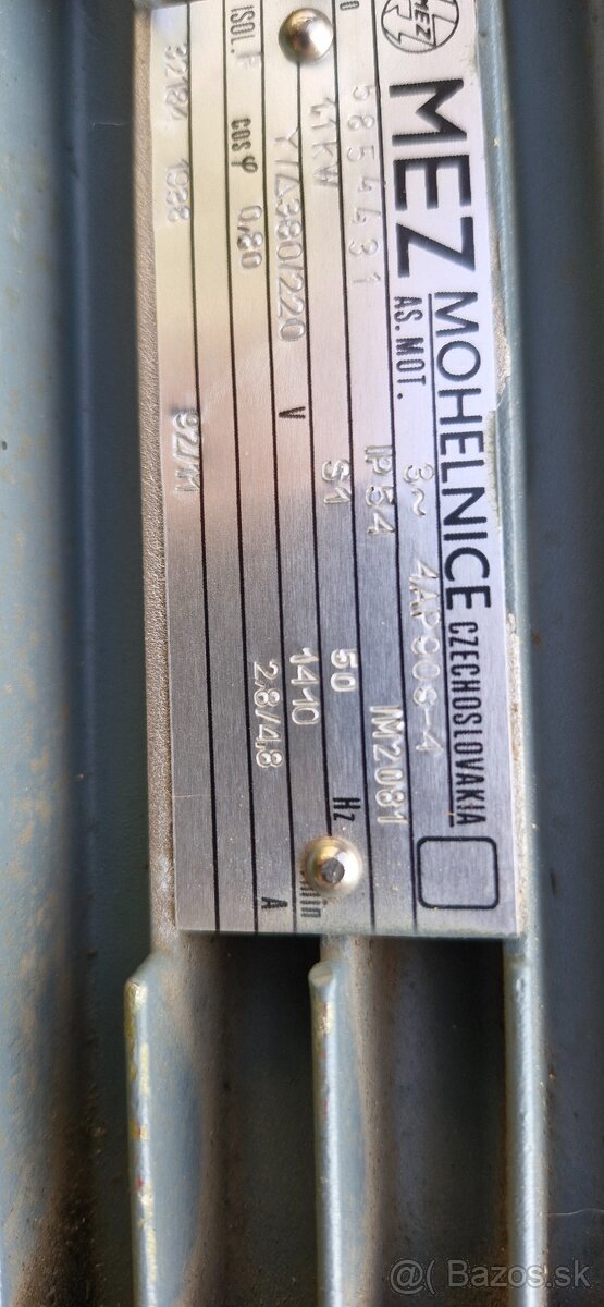 Nový elektromotor 1,1 kW - 4