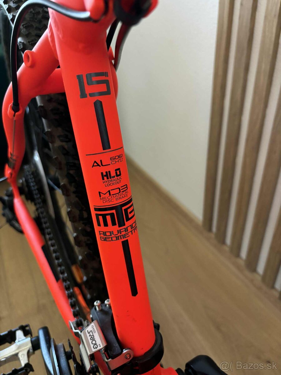 Úplne nový Horský bicykel Kenzel Shade Disc 26" veľkosť 15 - 4