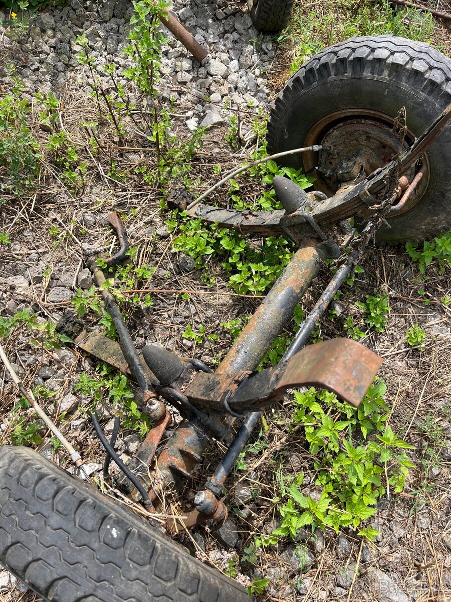 Multicar M25 nápravy - 4