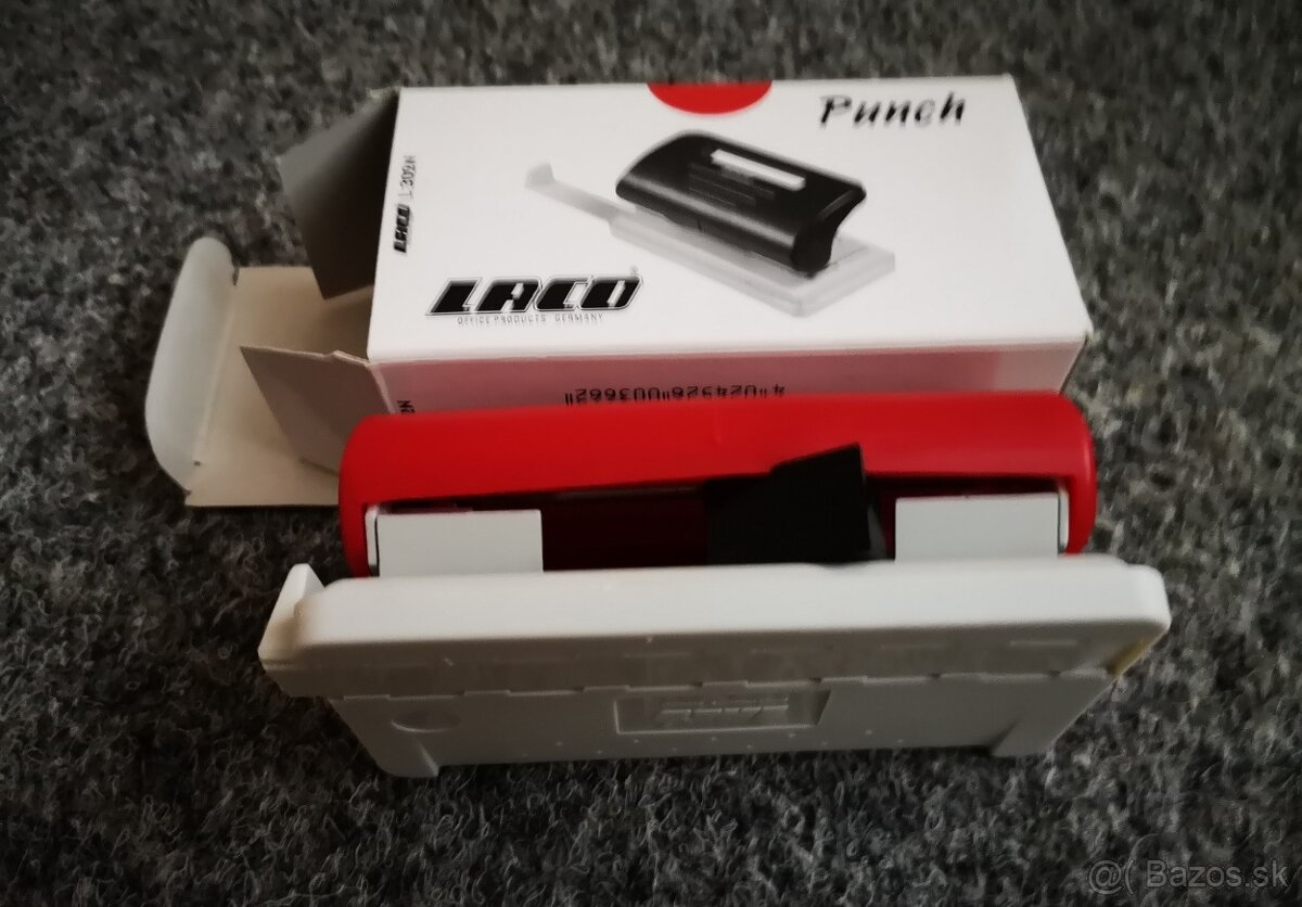 Kancelárske dierovače rôznych typov výrobcov SAX a LACO. - 4