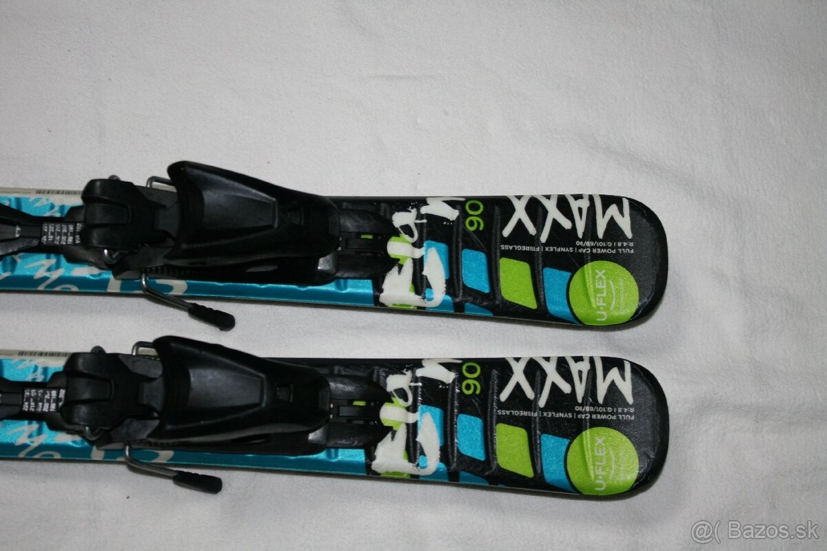 detské lyže Elan 90 cm , lyžiarky - 4