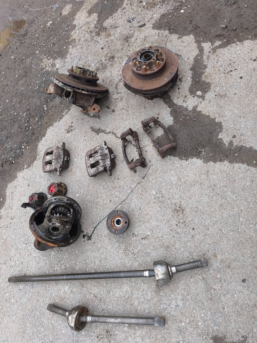 Nissan patrol y61 nápravy náhradné diely