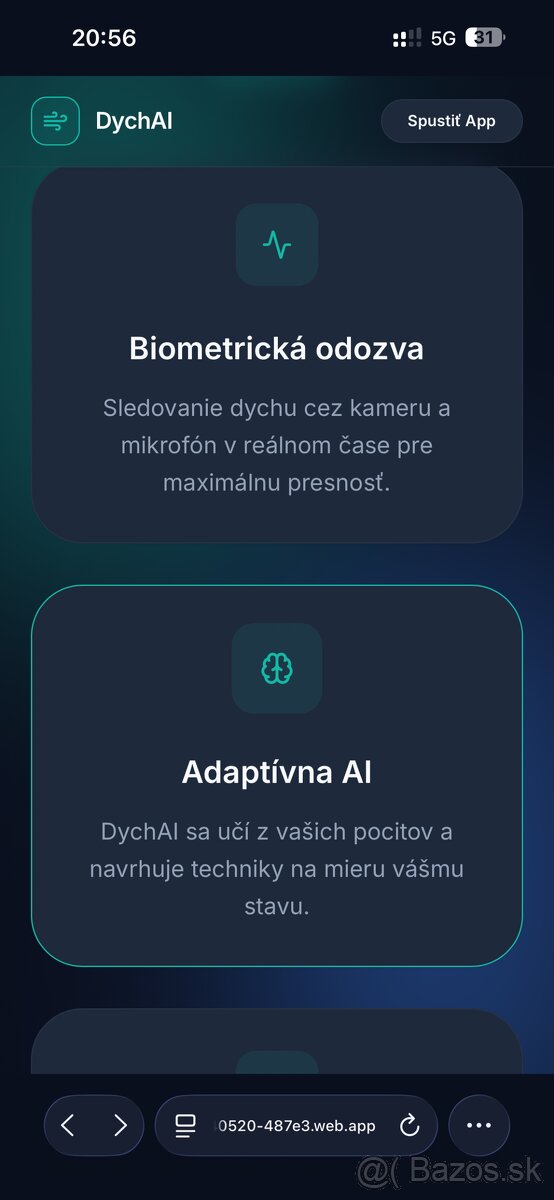 Predám inovatívny AI HealthTech projekt – dychAI - 4