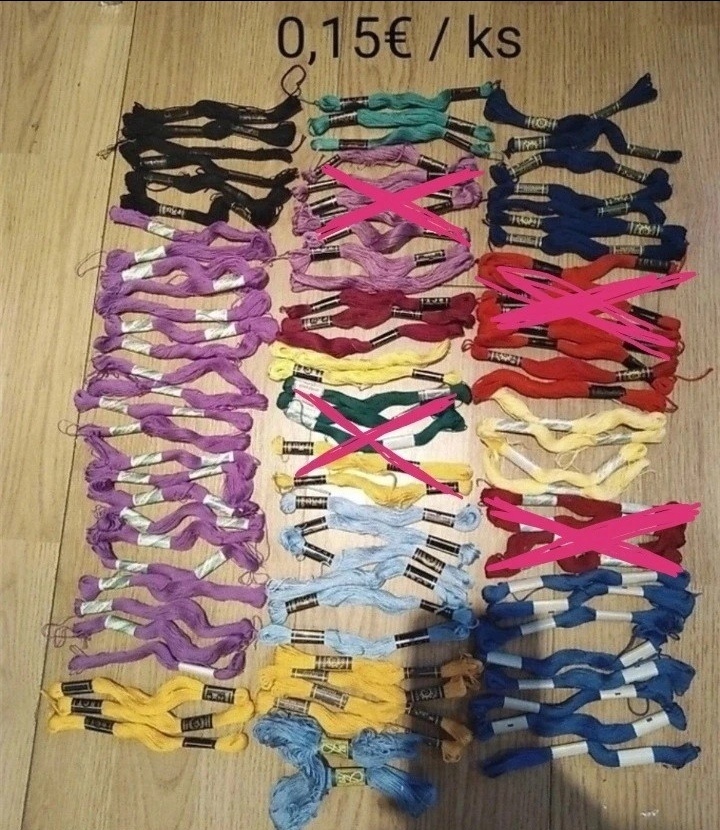 Bavlnky, vlna, nite - 4