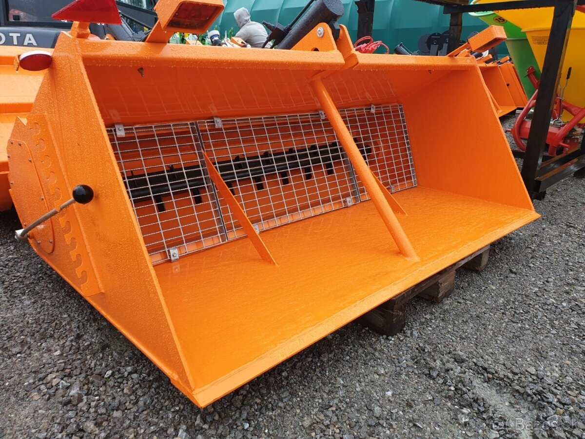 Samo naberací sypač za malo traktor. - 4
