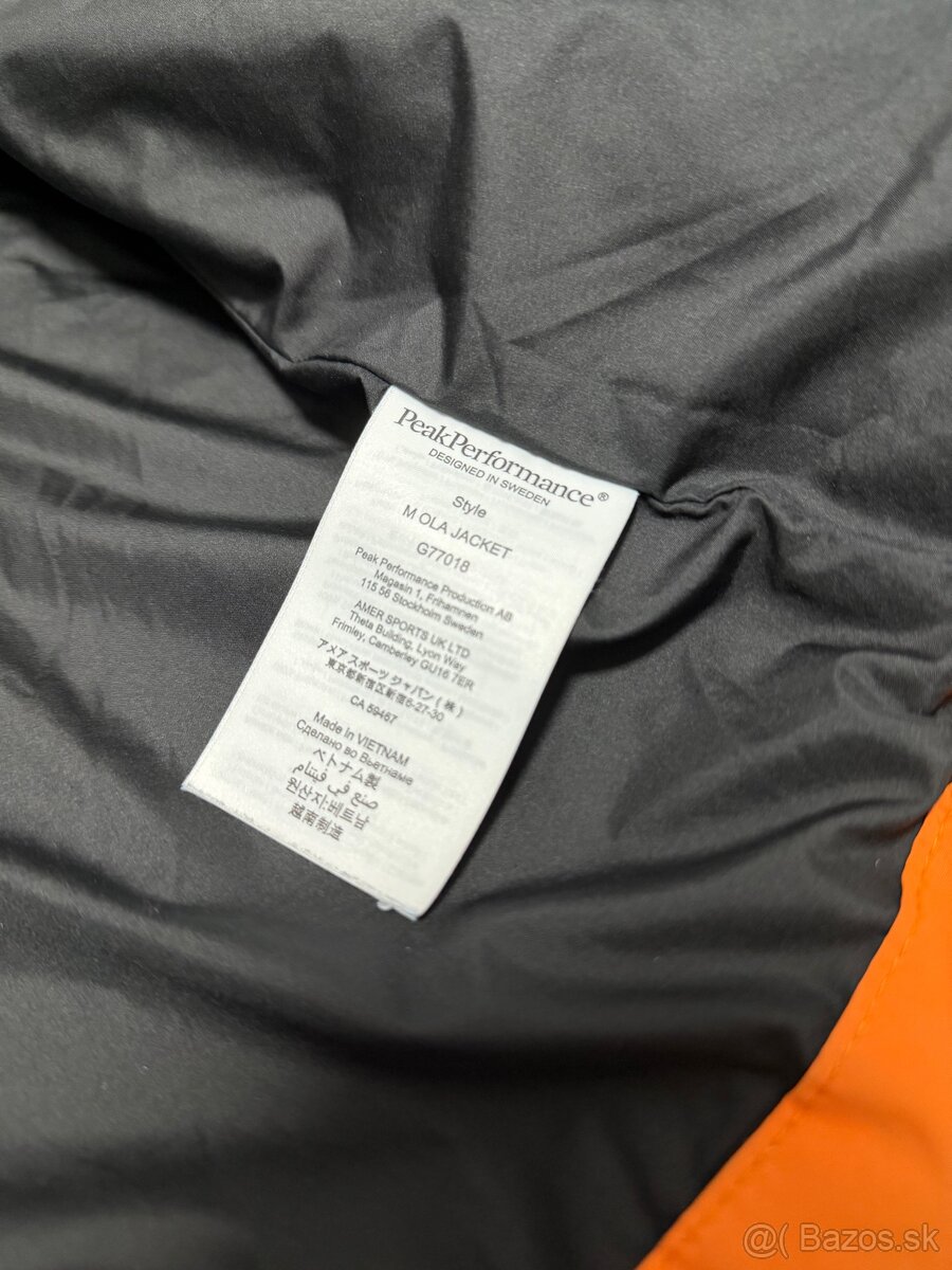 Zimná Pánska bunda značky: Peak Performance - 4