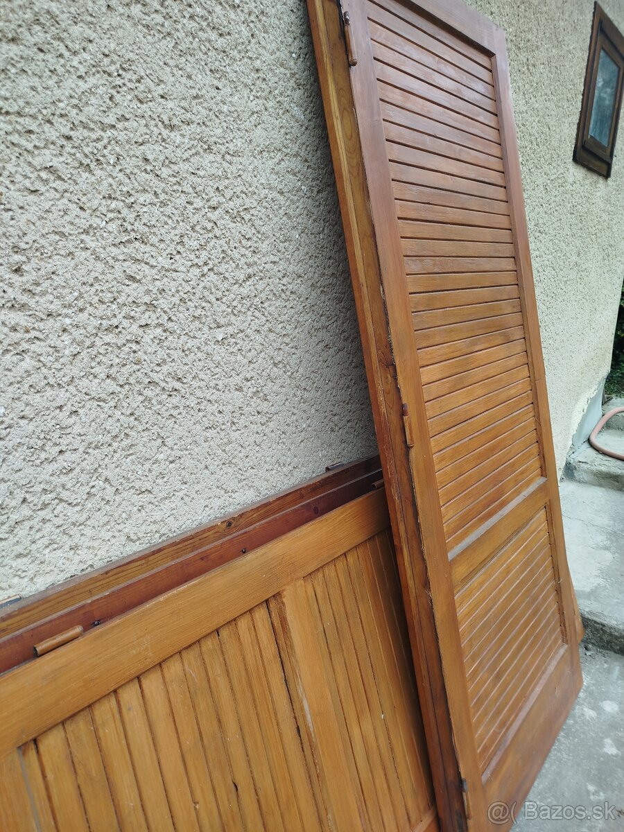 Drevene dvere, okenice - 4