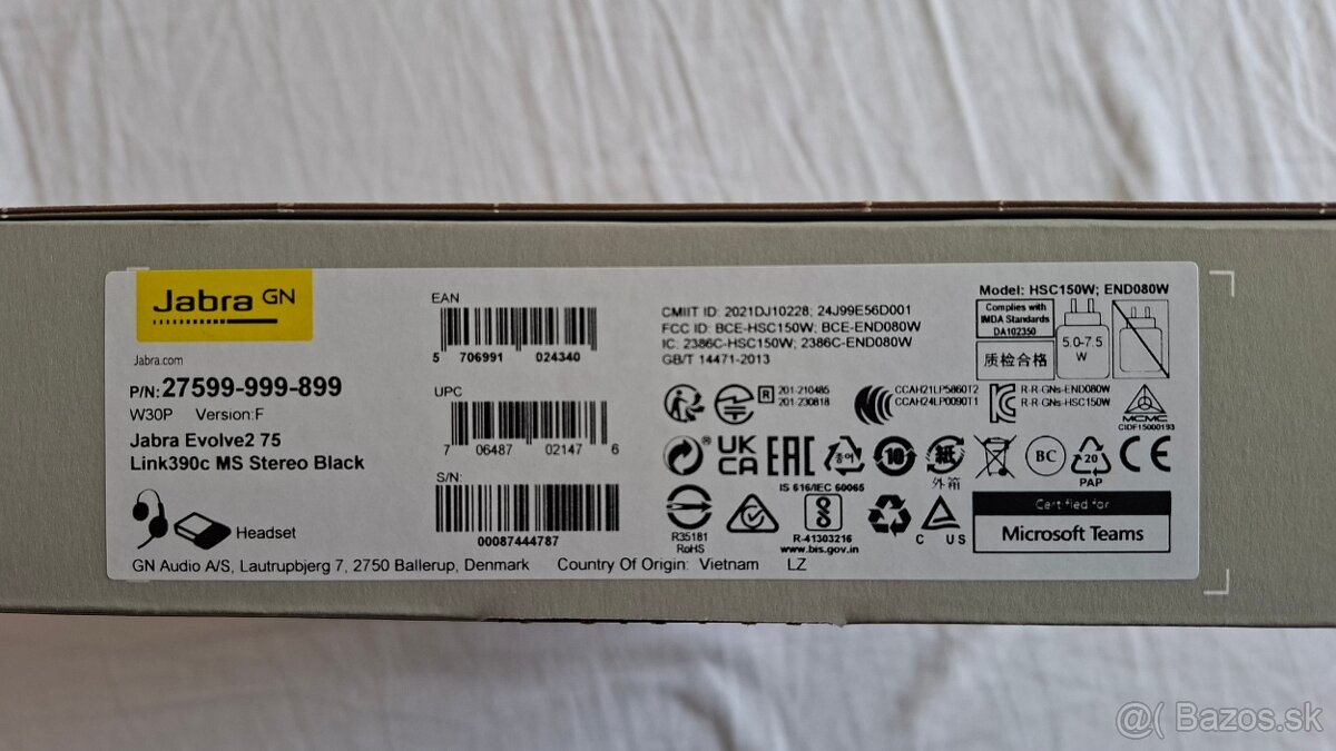 Jabra Evolve2 75 MS Stereo (Link 390c, USB-C) - 4