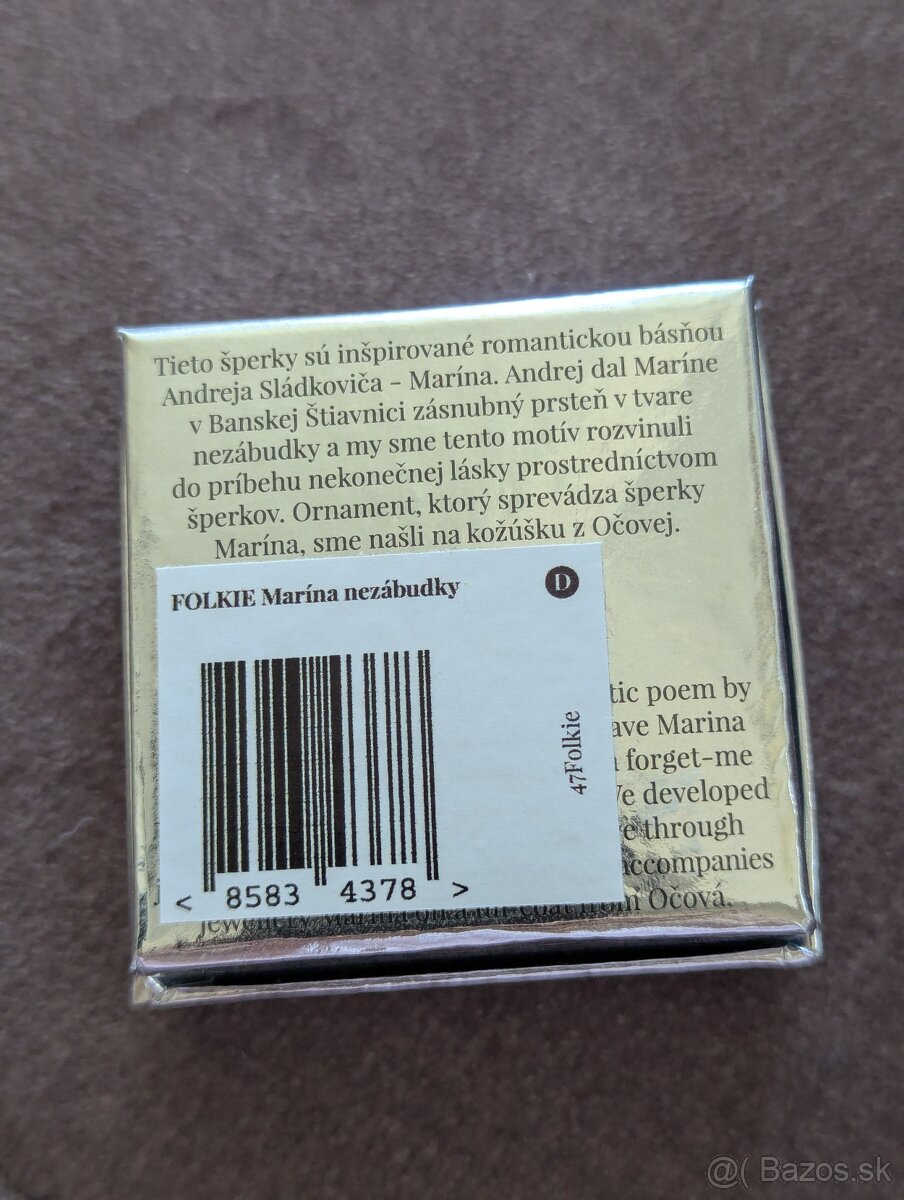 Náušnice Petra Toth - Nezabudky - 4