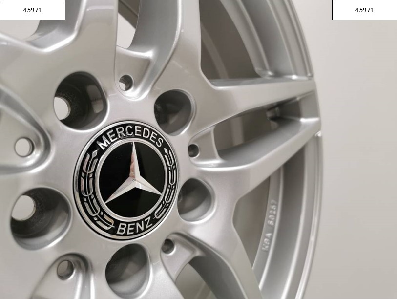 Mercedes A, B, CLA alu disky 6,5X17 5x112 ET49 1202 - 4