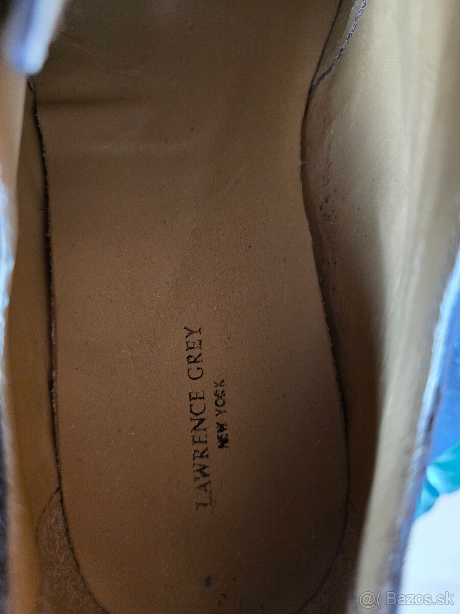 Predám nové kožené panske topanky veľkosť 42 - 4