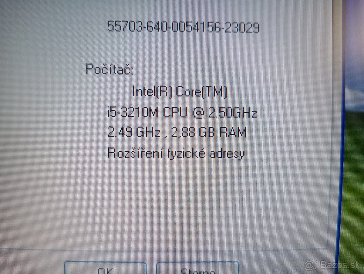 predám HP PROBOOK 4540S , WINDOWS XP - 4