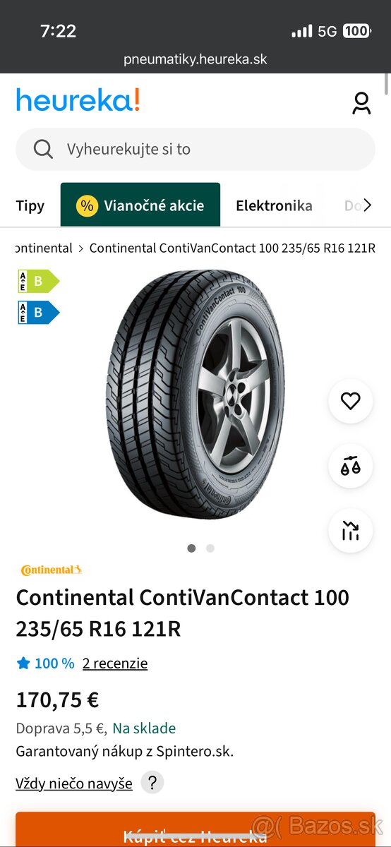 NOVÉ Continental 235/65R16C - 4