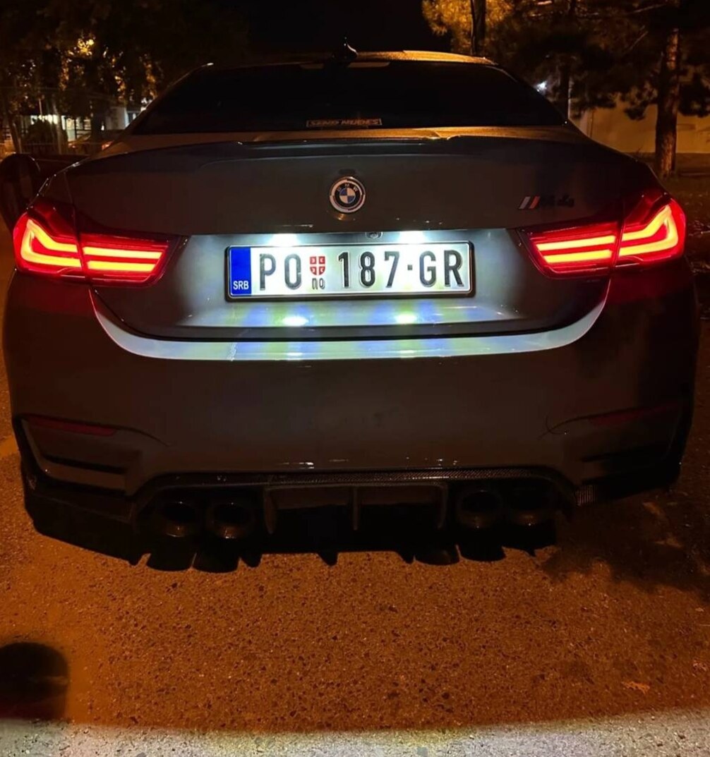 LED osvetlenie ŠPZ značky BMW - 4