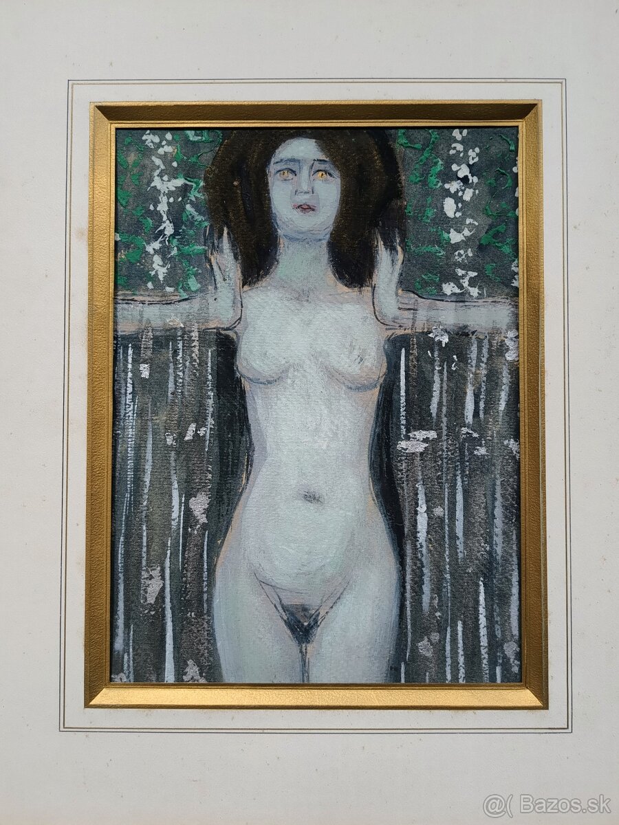 Secesia Obraz, pôvod Viedeň - 4