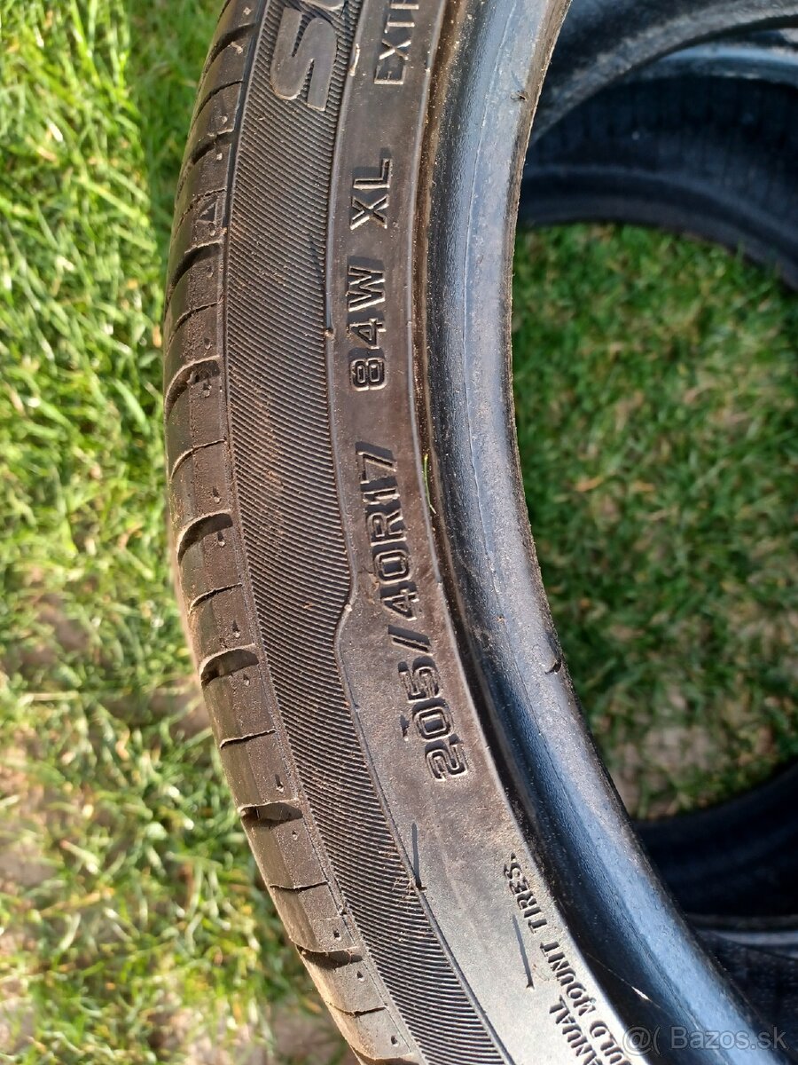 205/40 R17 letné - 4