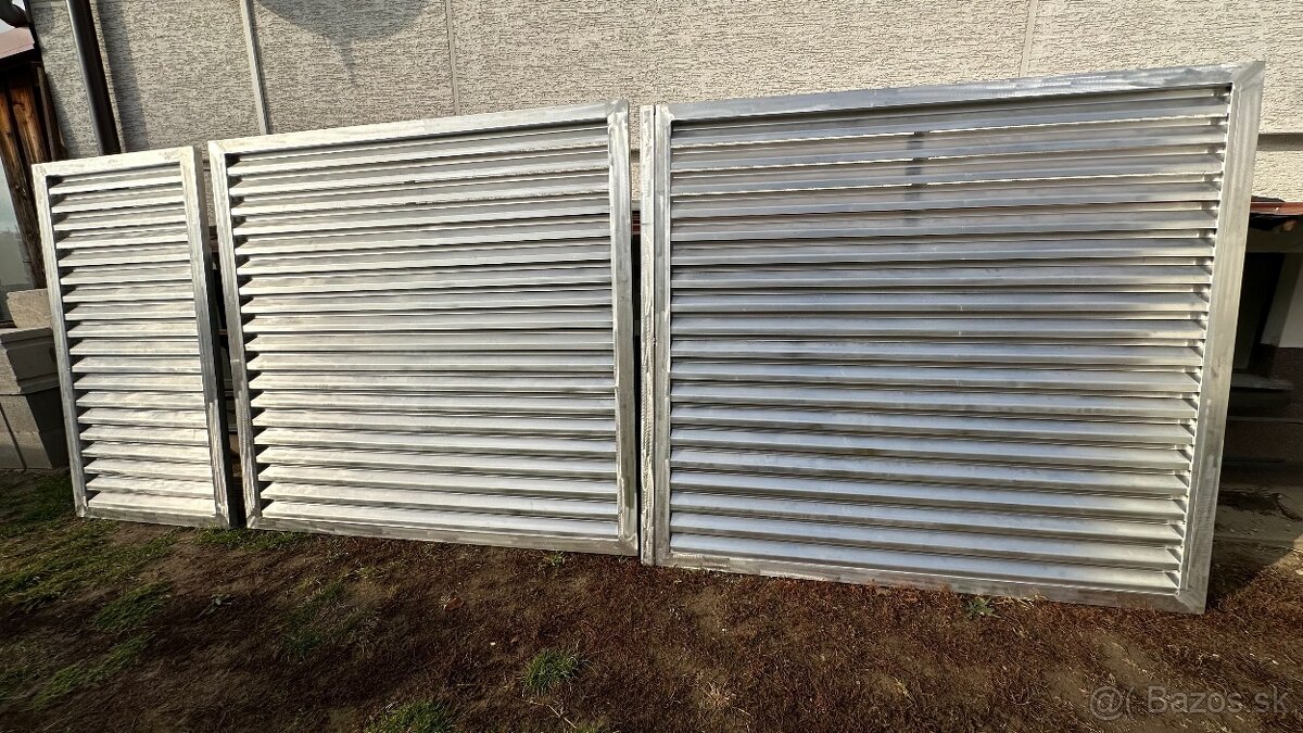 Hliníková brána a bránka - 4
