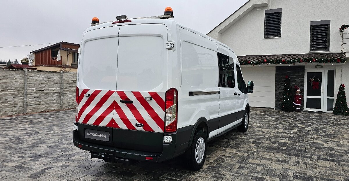 Ford Transit 2.0 TDCI 130K L3H2 6- Miest LED-Navi- Ťažné - 4