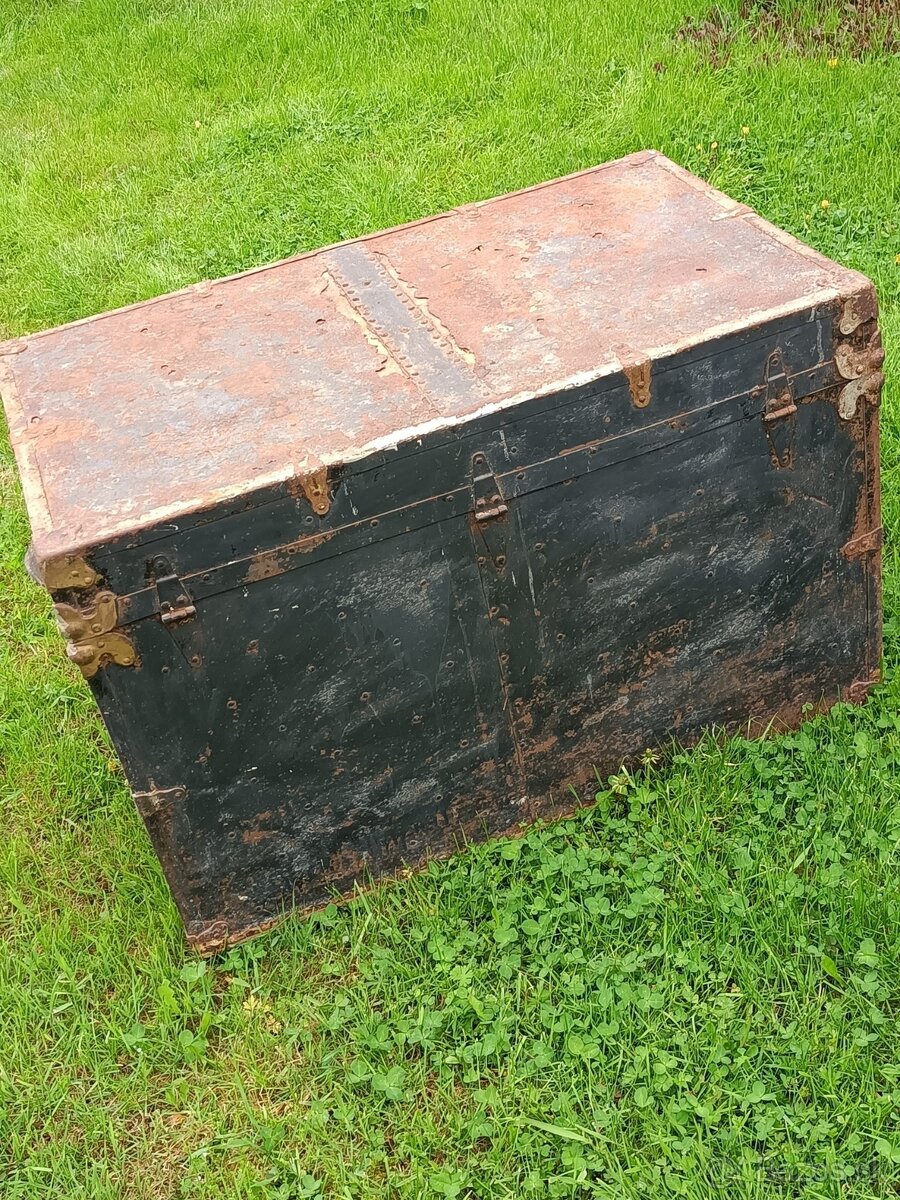 Starý lodný kufor - 4