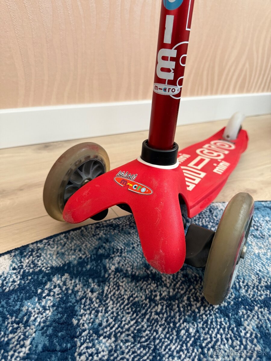 detská kolobežka Micro Mini Deluxe – červená - 4