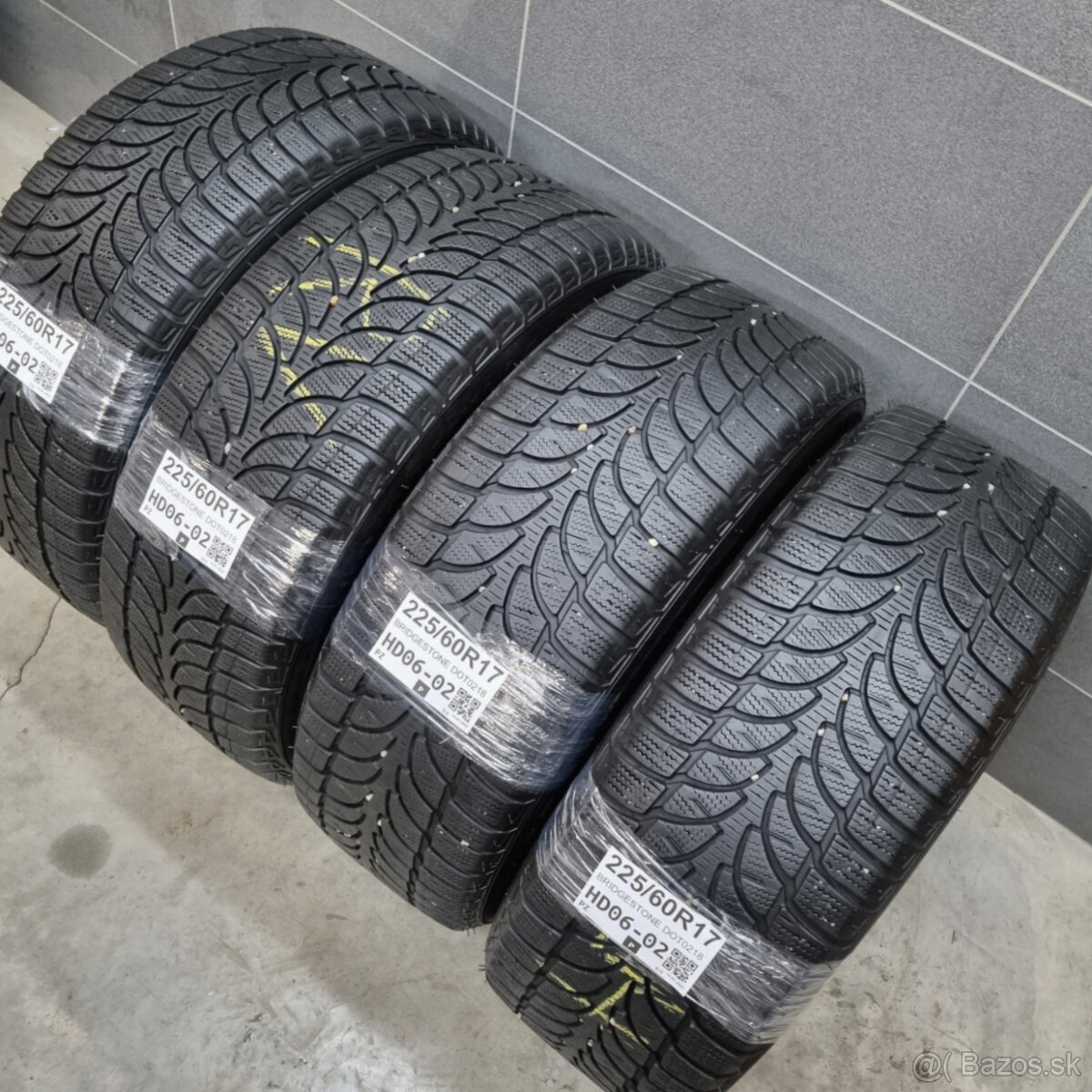 Zimné pneumatiky 225/60 R17 BRIDGESTONE - 4