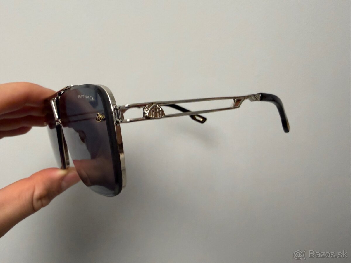 MAYBACH Slnečne okuliare Silver UV 400 - 4