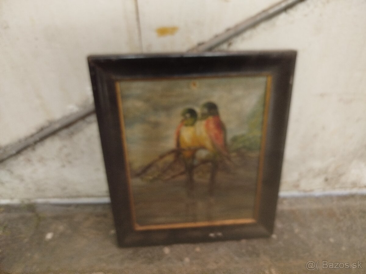 Predám rôzne starožitné obrazy - 4