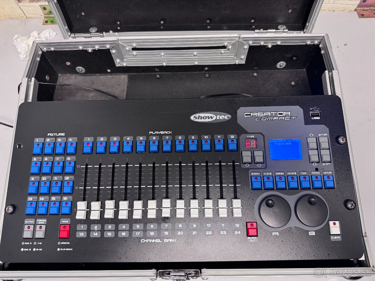 Predám Showtec Creator Compact s case - 4