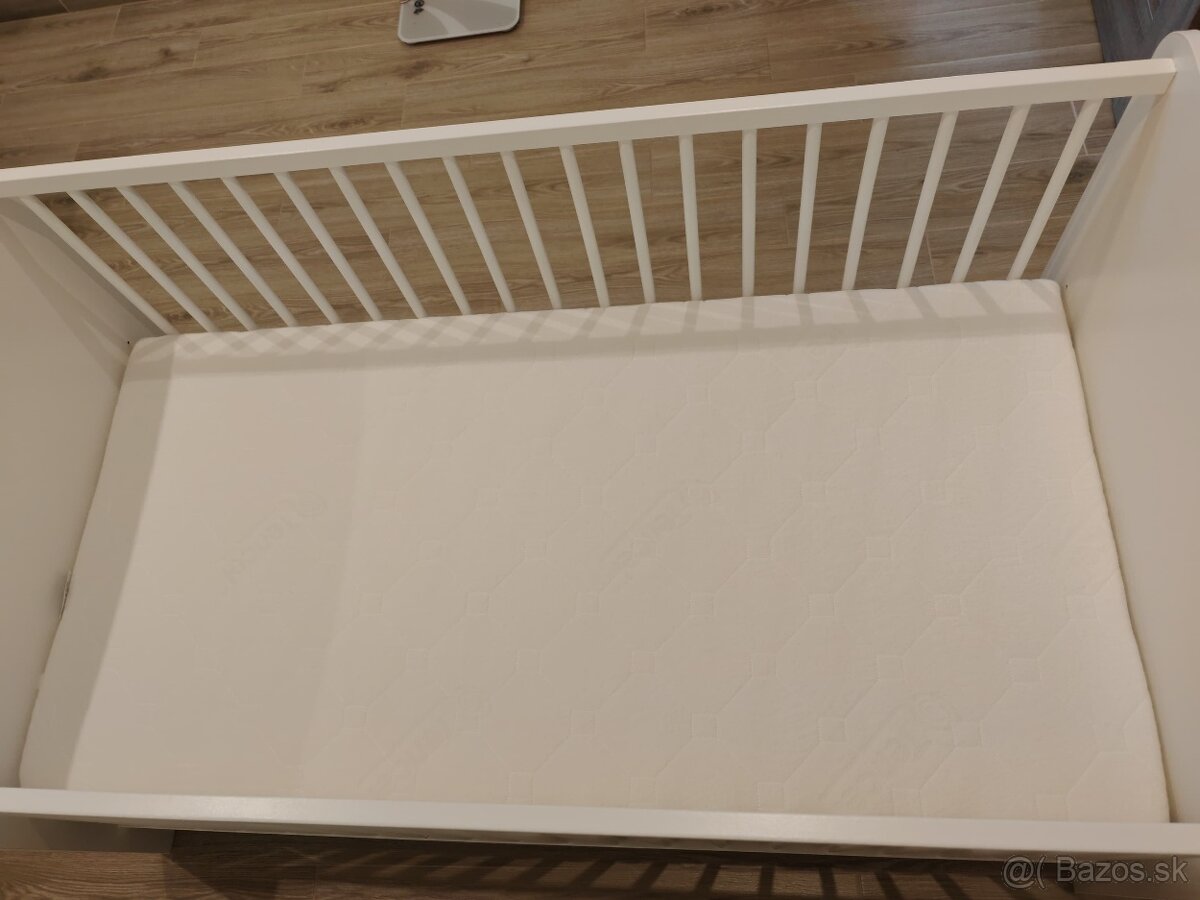 Detská postieľka biela - 4