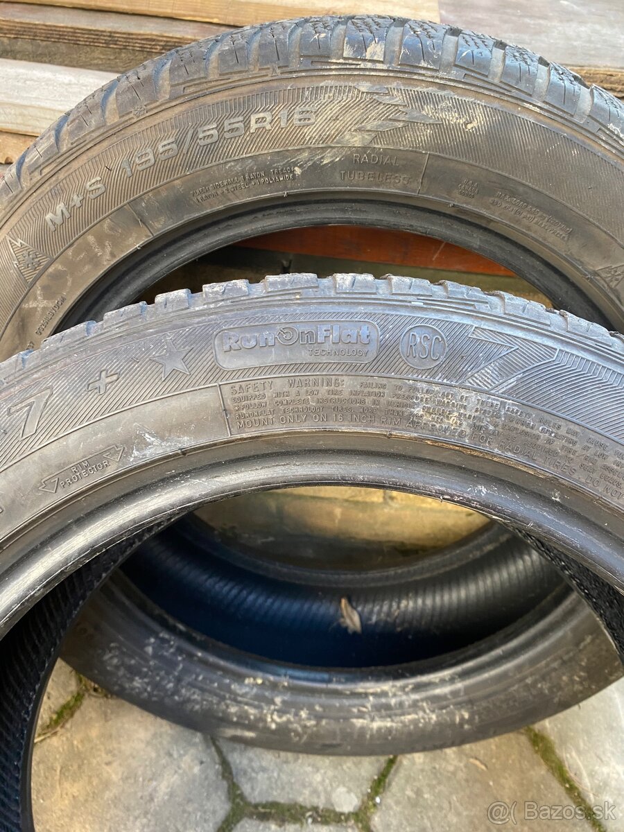 Zimné Pneumatiky Goodyear 195/55 R16 - 4