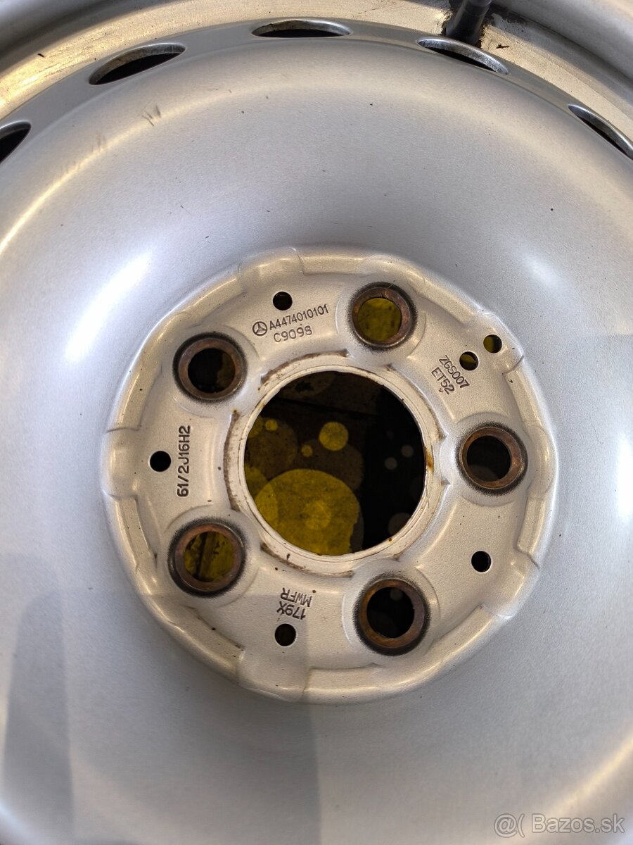 5X112 R16 mercedes disky +tpms senor - 4