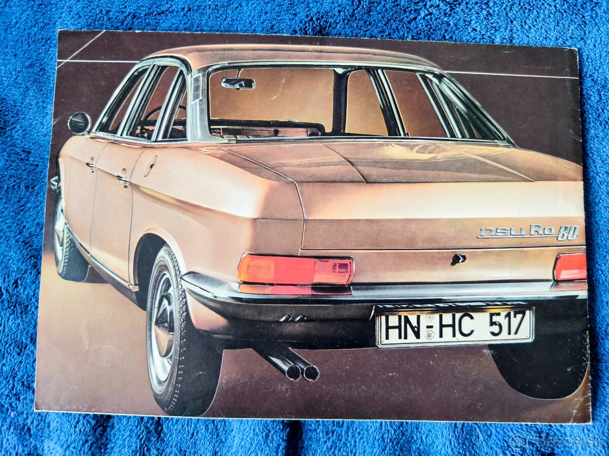 Prospekt NSU Ro 80 - 4