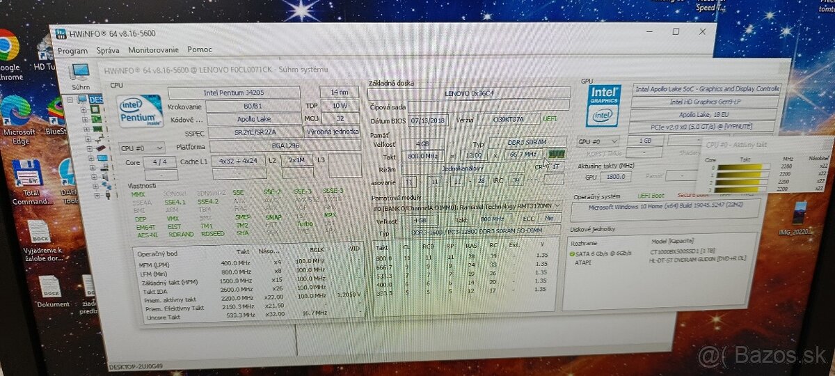 Lenovo PC v monitore - 4