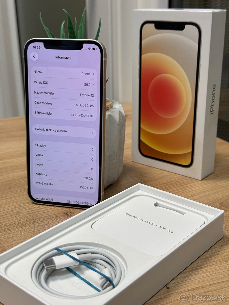 Apple iPhone 12 128GB - ZÁRUKA / NOVÁ BATÉRIA - 4