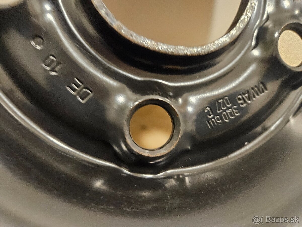 Plechové disky orig. VW - 5x112 r16 - 4