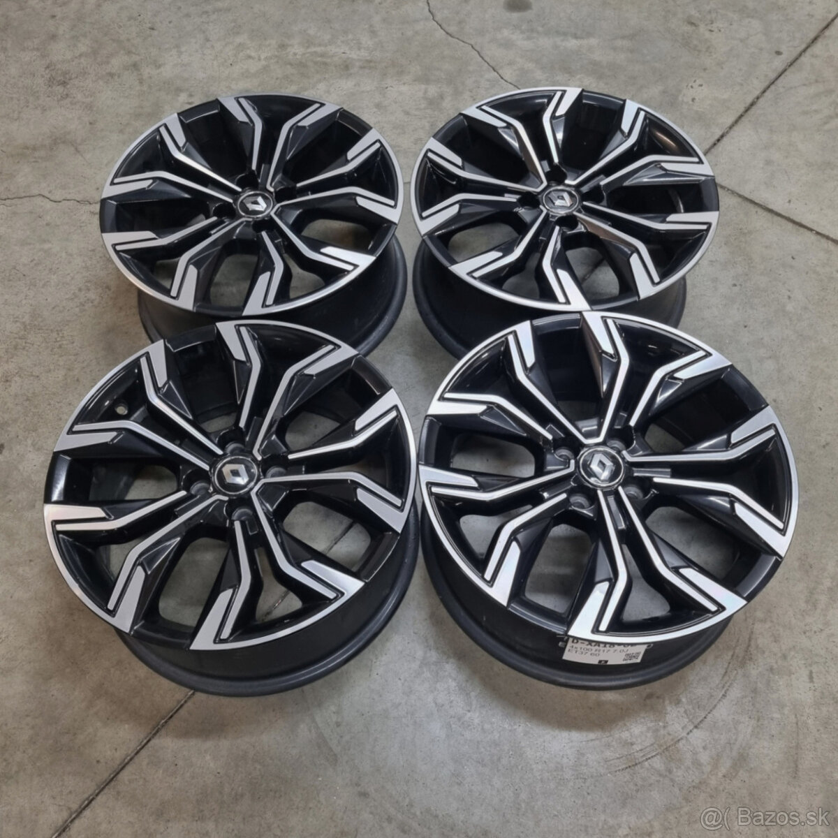 Hliníkové disky 4x100 R17 7J ET37 - 4