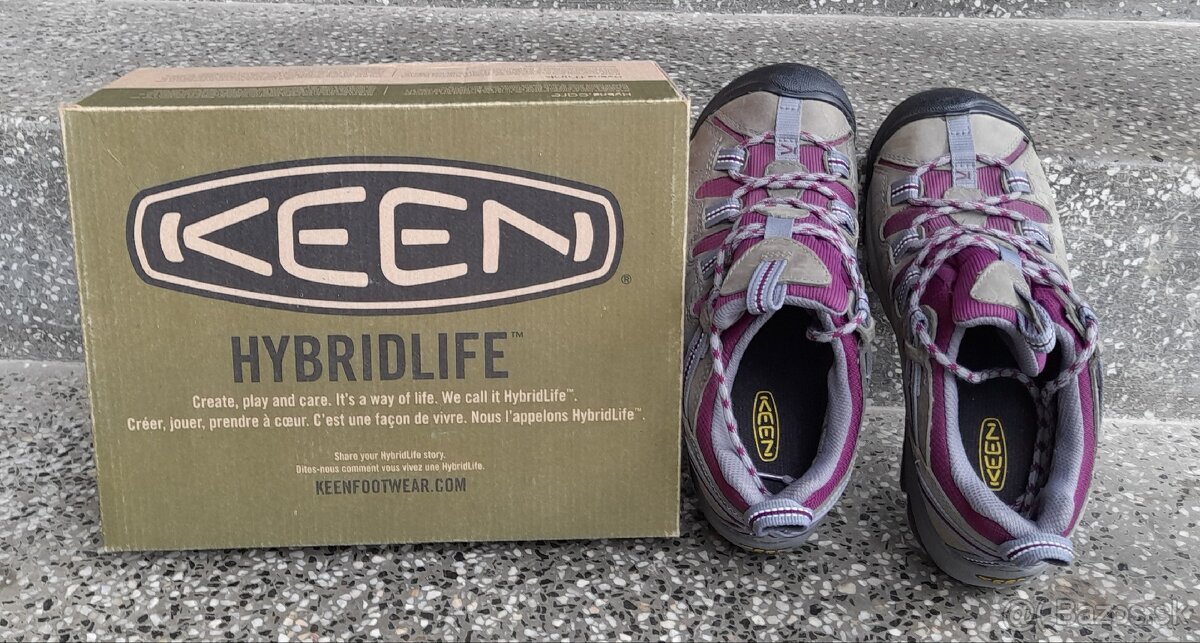 Dámske - detské trekové/turistické topánky č.36 - 4