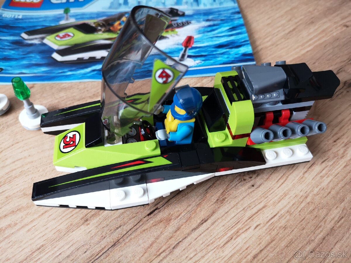 LEGO City 60114 Pretekársky čln - 4