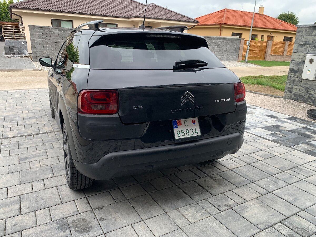 Citroen C4 Cactus, Benzín, Black & Black - 4