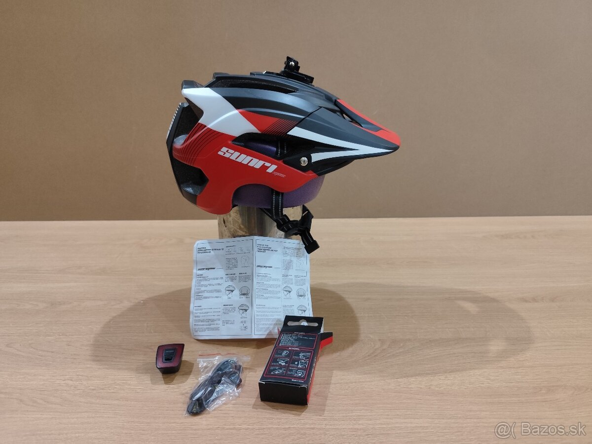 Nová cyklistická prilba veľkosť L - 4