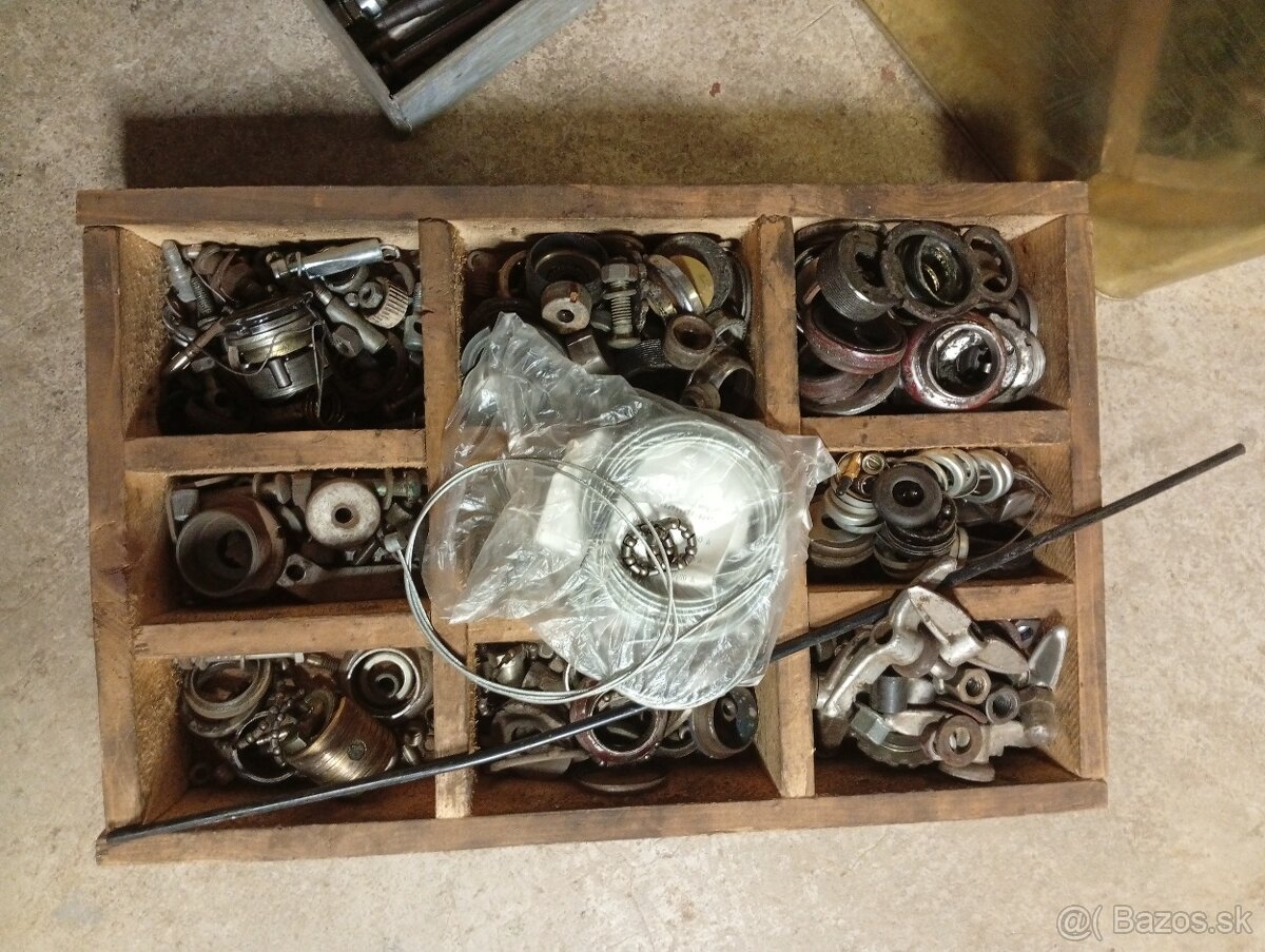 Ponúkam tieto staré diely na bicykle - 4