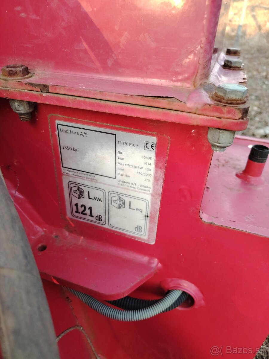 Stiepkovac Linddana TP270 PTO K, hydraulická ruka MOWI P30 - 4
