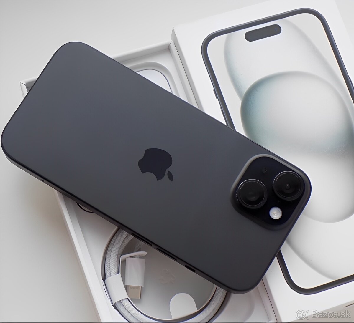 iPhone 15 Black BATERIE 100% TOP - 4